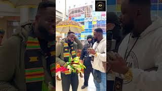 The arrival of Ofori Amponsah in Columbus-Ohio (USA)