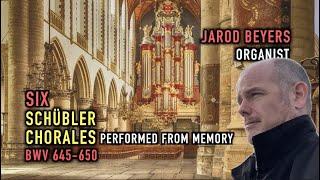 J.S. Bach: COMPLETE Schübler Chorales BWV 645-650 performed from MEMORY! | Wachet auf