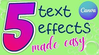 Canva Text Effects: Taking Your Design Skills to the Next Level