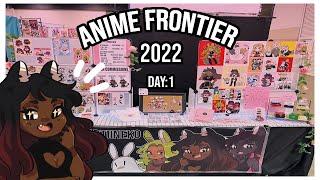 Artist Alley Vlog: Anime Frontier Day 1 !