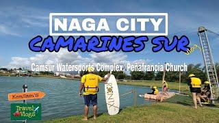 Wakeboarding in CamSur! Peñafrancia Church Naga City | kensamtv