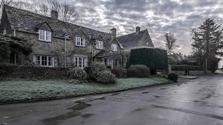 A Cooling Winter Morning Walk in a Captivating Cotswold Village