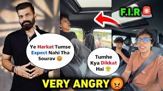 Technical Guruji Very Angry  On Sourav Joshi Vlogs And Piyush Joshi Irresponsible Behaviour!