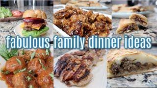 Fabulous Family Dinner Ideas!  What's For Dinner?! Get Outta That Dinner Rut! Cook With Me!