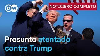  DW Noticias del 13 de julio: Trump está siendo examinado en un centro médico  [Noticiero completo]