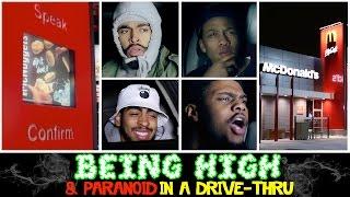 Being High & Paranoid in a Drive-Thru (Comedy Sketch)