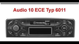 How to unlock your car radio Mercedes BECKER  audio 10 BE6011 PROD off