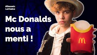 Je réagis en direct aux publicités Mc Donalds à travers le monde ! Ils nous mentent.#DesseinLaChaîne