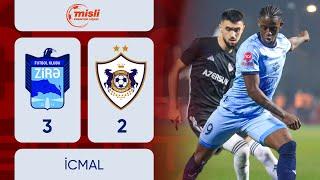 Zirə 3:2 Qarabağ | Misli Premyer Liqası, 21-ci tur | İCMAL