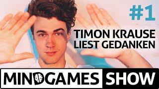 Unglaublich! Gedankenlesen mit Timon Krause im Video-Call in der "Mindgames Show"