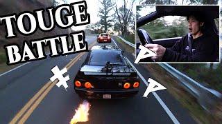 Touge Battle With My Best Friend!! | R32 GTR Vs ND Miata