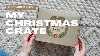 My Christmas Crate Unboxing December 2022: Christmas Themed Subscription Box