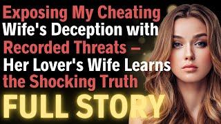 Exposing My Cheating Wife's Deception with Recorded Threats – Her Lover's Wife Learns the Shocking