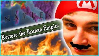 The Easiest Nation To Restore The Roman Empire In EU4 Naples Guide