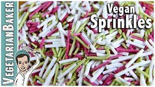 Homemade Vegan Sprinkles | Naturally Dyed with Food