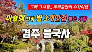 미슐랭 별3만점 수학여행 신혼여행 경주 토함산 불국사 사찰여행 극락전 복돼지 석굴암 반야심경 경북 가볼만한곳 당일치기 국내 주말여행 미쉐린 Michelin green Guide