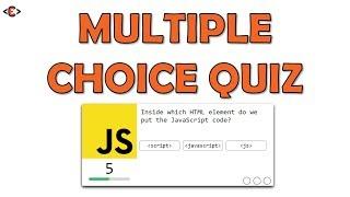 Create a Multiple Choice Quiz App Using JavaScript | JavaScript Project For Beginners