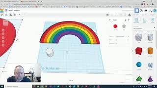 Joel Telling's Rainbow in Tinkercad