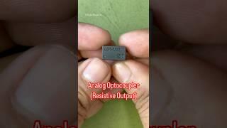 Analog Optocoupler (Resistive Ouput) #electronics #technology #circuit #optocoupler