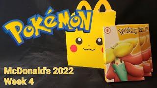 FRIED | McDonald's 2022 Happy Meal Pokémon Card Opening (Week 4)