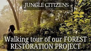 Join us on our LAST WALK through a TROPICAL FOREST restoration site and learn about REWILDING