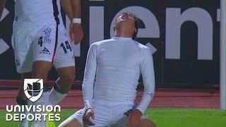 Extraordinario gol de Lainez que se va expulsado en el festejo