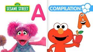 Sesame Street: All About the Letter A! | Alphabet Compilation