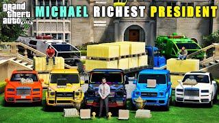 GTA 5 : MICHAEL BECOME THE RICHEST PRESIDENT OF LOS SANTOS || BB GAMING