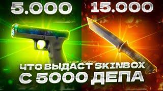 ЧТО ВЫДАСТ SKINBOX С 5000 ДЕПА?