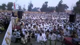 Audience Participating Dars e Quran after Fajr prayer under Minhaj ul Quran at Gojra