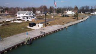 Algonac, Michigan - Boardwalk - Early Spring - Last of the Ice