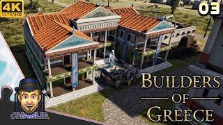 LEVELING UP FOR A MORE ADVANCED SOCIETY! - Builders of Greece Gameplay - 03