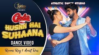 Husnn Hai Suhaana-Coolie No.1 | Amit Das Choreography | Amit Das | Reemi Roy | Athletic Dance Studio