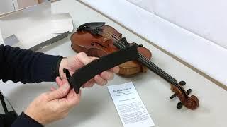 Bonmusica Violin Shoulder Rest, Unboxing and Fitting