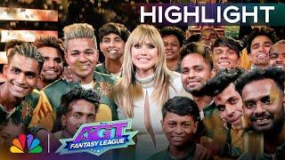 Golden Buzzer: Heidi Klum TAKES V.Unbeatable! | Semi-Finals | AGT: Fantasy League 2024