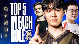 CAEDREL'S TOP 5 IN EACH ROLE FOR WORLDS 2024