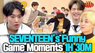 SEVENTEEN's Hilarious Game Moments Compilation in 1H 30M 