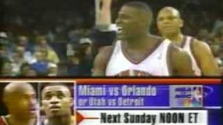 1998 NBA on NBC - Bulls vs. Knicks Ending