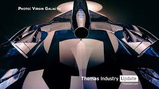 Virgin Galactic Reveals a Third-generation Spacecraft Covered in Chrome | Thomas Industry Update