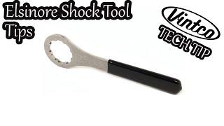 Elsinore Shock Tool - VintCo Vintage Dirt Bike Tech Tip