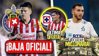 MOVIMIENTOS EN CHIVAS! Una salida Más, Última oferta por Chiquete | LA SUPER OFERTA por Luis Chavez