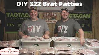 LEARN HOW TO MAKE BRAT PATTIES VS BRATS!  Brat Patties are simple and easy to make from home.