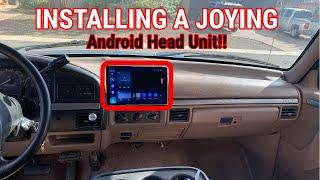 Is This The Best Android Head unit?? Installing JOYING's 10" Head unit in my OBS!!