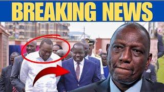 BREAKING NEWS! Uhuru RUSHED to KAREN! CRISIS Meeting With MATIANG'I as RUTO Statehouse TEAM Shocked!