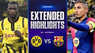 Borussia Dortmund vs. Barcelona: Extended Highlights | UCL League Phase MD 6 | CBS Sports Golazo