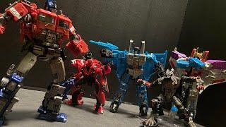 Transformers Stop Motion - Optimus vs. Decepticons