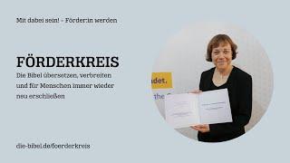 Annette Kurschus über den Förderkreis der Deutschen Bibelgesellschaft