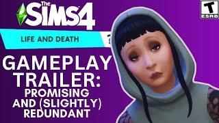 Sims 4 Life & Death Gameplay Trailer Is....