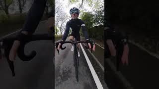 How not to get a KOM! #shorts #cycling #cyclinglife #insta360