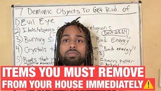 7 Demonic Items You Need To Remove From Your Home